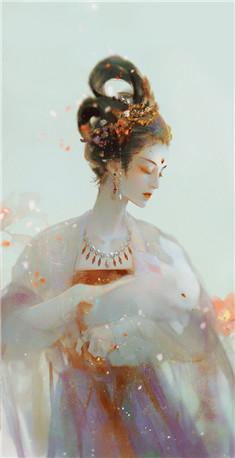 明玖珠云渡卿月下蝶影